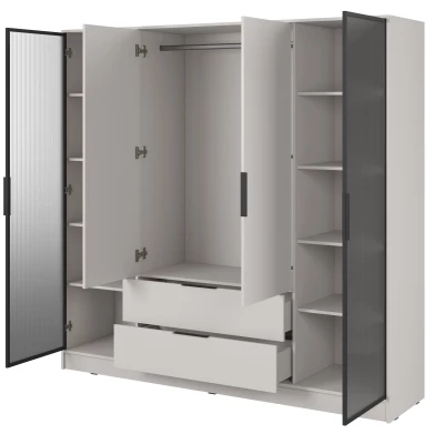 Kombinált gardrób 206 cm COSIMA - kasmír