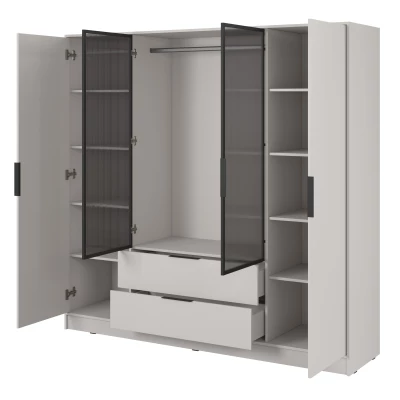 Gardróbszekrény 206 cm COSIMA - kasmír