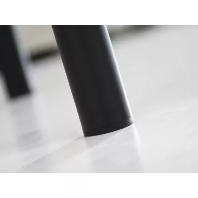 NEAL designer dohányzóasztal - fekete / fekete márvány