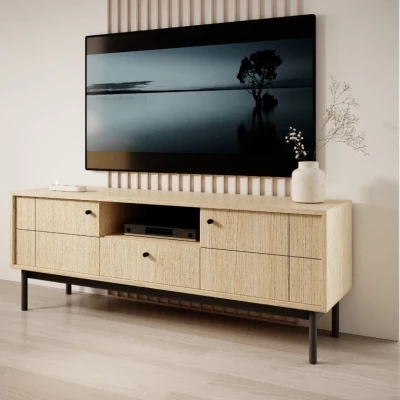 TV állvány FIBI - tölgyfa lineáris