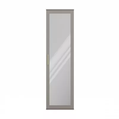 Keskeny előszobaszekrény 50 cm RASMUS - szürkésbarna