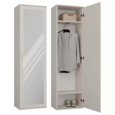 Keskeny előszobaszekrény 50 cm RASMUS - kasmír