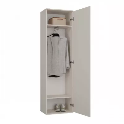 Keskeny előszobaszekrény 50 cm RASMUS - kasmír