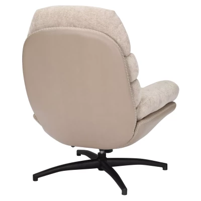 Kárpitozott CAMISA fotel - latte / latte eco bőr