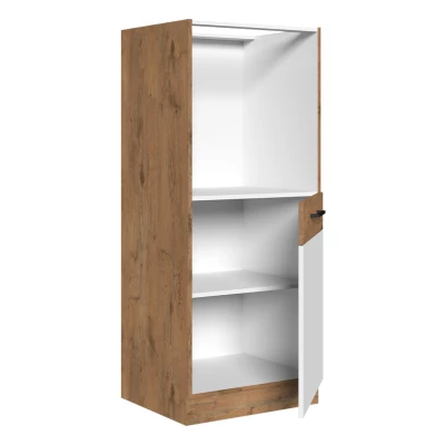 Konyhaszekrény beépített sütőhöz 60 cm ZHILAN 1 - lancelot tölgy / sötét fa