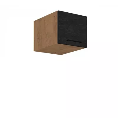 Felső konyhaszekrény 40 cm ZHILAN - lándzsás tölgy / sötét fa
