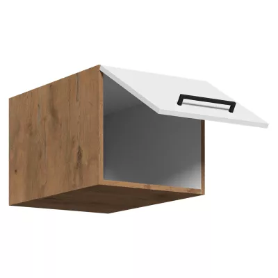 Felső konyhaszekrény 40 cm ZHILAN - lándzsás tölgy / sötét fa