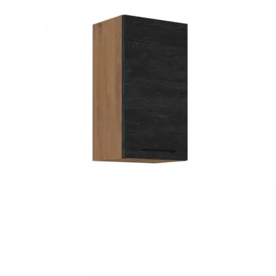 Felső konyhai magas szekrény 40 cm ZHILAN - lancelot tölgy / sötét fa