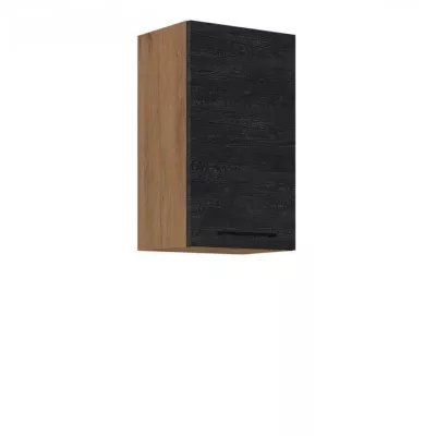Felső konyhai magas szekrény 45 cm ZHILAN - lancelot tölgy / sötét fa