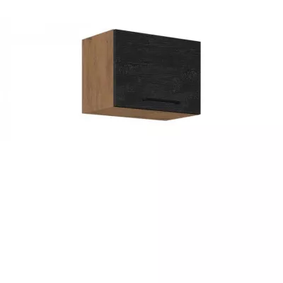 Felső konyhaszekrény 50 cm ZHILAN - lándzsás tölgy / sötét fa