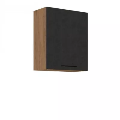Konyhai felső egyajtós szekrény 60 cm ZHILAN - lancelot tölgy / matera