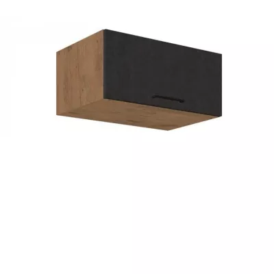 Felső zárt konyhaszekrény 80 cm ZHILAN 2 - lancelot tölgy / matera