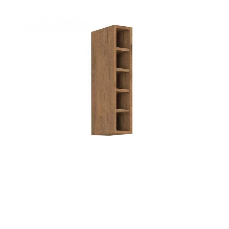Felső konyhai polcszekrény 15 cm ZHILAN - lancelot tölgyfa