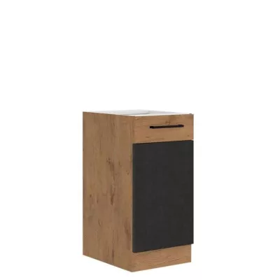 Alsó egyajtós konyhaszekrény 40 cm ZHILAN - lancelot tölgy / matera