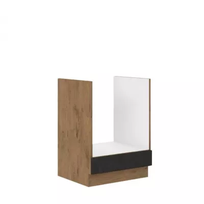 Konyhaszekrény beépített sütőhöz 60 cm ZHILAN - lancelot tölgy / matera