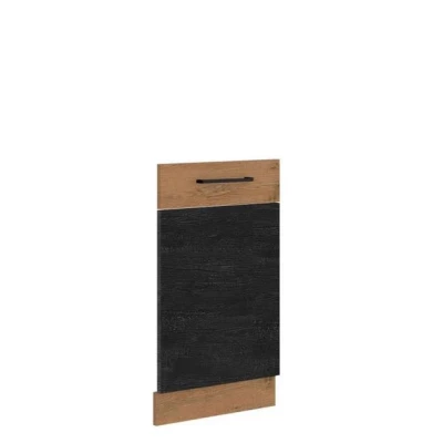 ZHILAN konyhaszekrény ajtó - 713x446 mm, lancelot tölgy / sötét fa