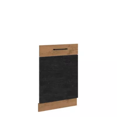 ZHILAN konyhaszekrény ajtó - 713x596 mm, lancelot tölgy / sötét fa
