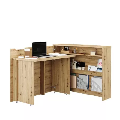 Összecsukható íróasztal CELENA - artisan tölgyfa, balos