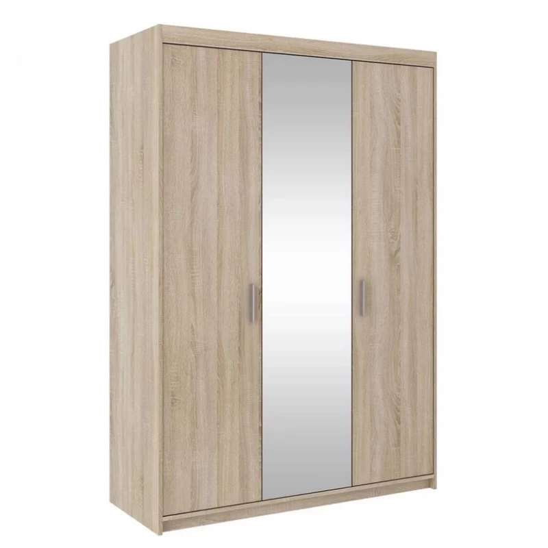 Tükrös gardrób 133 cm ARCATA - sonoma tölgyfa