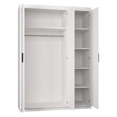 Tükrös gardrób 133 cm ARCATA - fehér