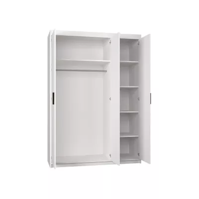 Tükrös gardrób 133 cm ARCATA - fehér
