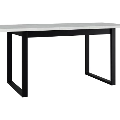 Kihúzható konyhaasztal 140x80 cm ALVARADO 5 - unokája tölgy / fekete