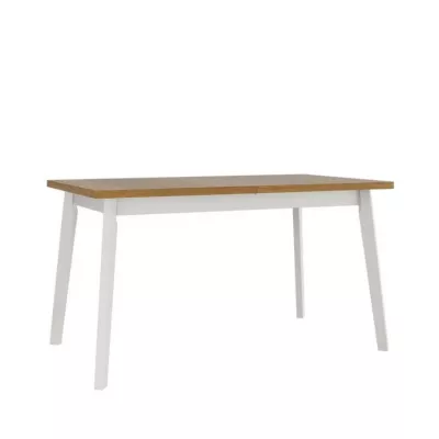 Kihúzható étkezőasztal 140x80 AMES 5 - unokája tölgy / fehér
