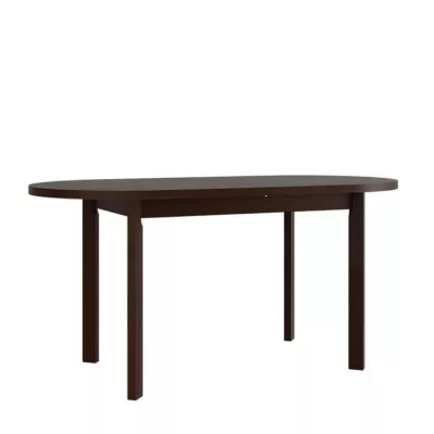 Kihúzható ovális étkezőasztal 160x80 cm BANGS 9 - diófa