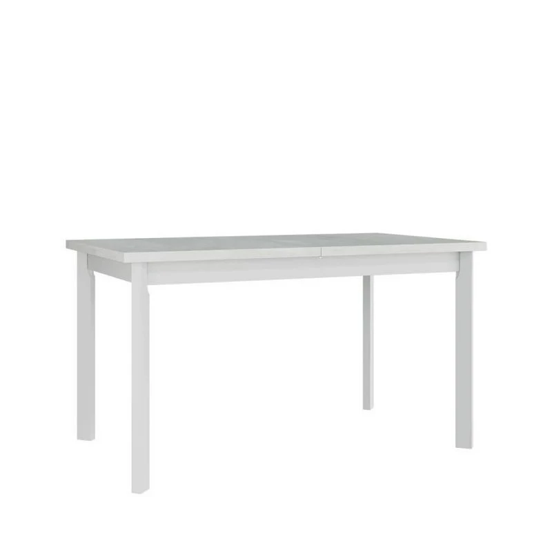 Kihúzható étkezőasztal 140x80 cm CAMBERT 3 - fehér
