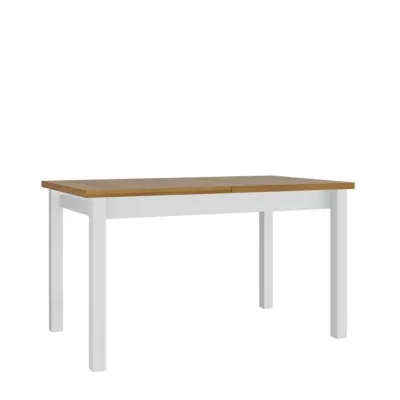 Kihúzható étkezőasztal 140x80 cm CAMBERT XL 1 - unokája tölgy / fehér