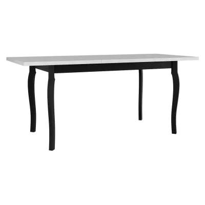 Kihúzható étkezőasztal 140x80 cm ELISEK 5 - unokája tölgy / fekete