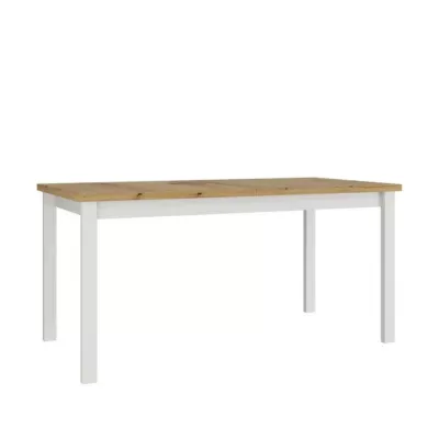Kihúzható konyhaasztal 160x90 cm ELISEK 4 - artisan tölgy / fehér
