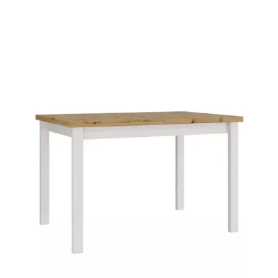 Kihúzható konyhaasztal 120x80 cm ELISEK 1 - artisan tölgy / fehér