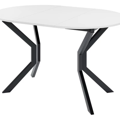 Kis kerek étkezőasztal 90 cm DIAMENT 1 - kraft tölgyfa arany / fekete
