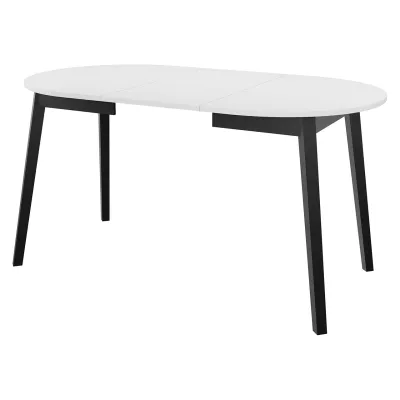 Kis kerek étkezőasztal 90 cm DIAMENT 2 - kraft tölgyfa arany / fekete