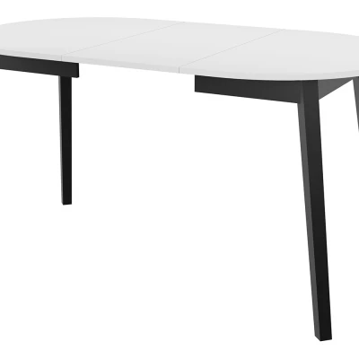 Kis kerek étkezőasztal 90 cm DIAMENT 2 - fehér / fekete