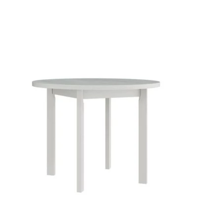 Kis kerek étkezőasztal 100 cm BAIRD 5 - fehér