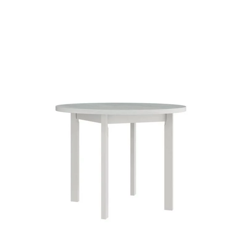 Kis kerek étkezőasztal 100 cm BAIRD 5 - fehér