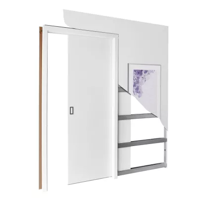 Tolóajtó SALMA komódhoz - 70 cm, grafitszürke