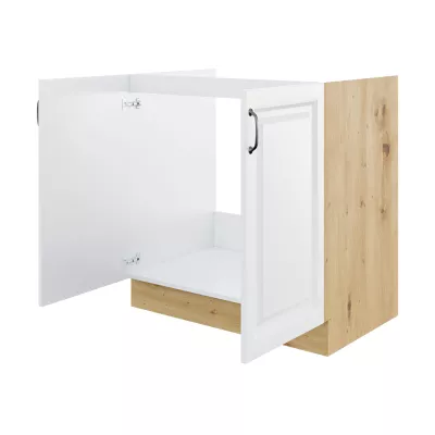 Alsó konyhaszekrény mosogató alatt 80 cm FRYZIA - artisan tölgy / grafit