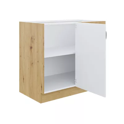 Alsó sarok konyhaszekrény 105 cm FRYZIA - artisan tölgy / grafit