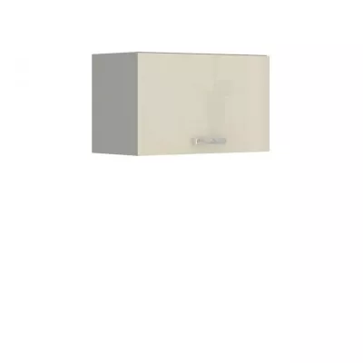 Felső zárt konyhaszekrény 60 cm SHAN 1 - szürke / fényes krém