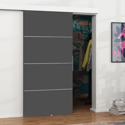 VIGRA 2 tolóajtó - 70 cm, antracit