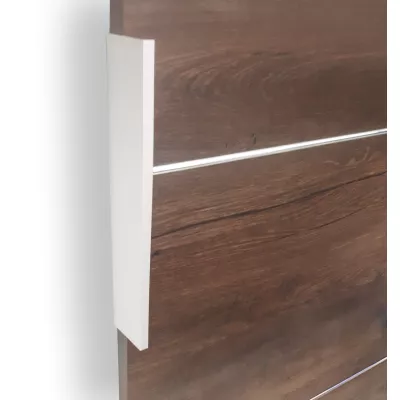 VIGRA 2 tolóajtó - 70 cm, sötét kőrisfa
