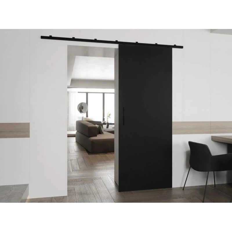 CONROE 1 beltéri tolóajtó - 80 cm, fekete