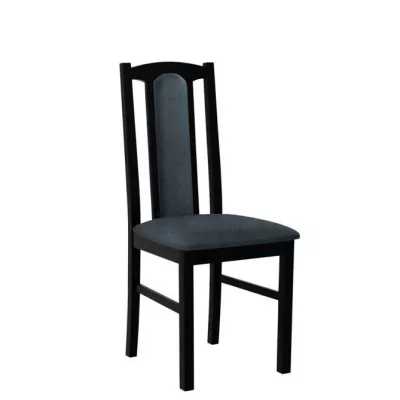 Kárpitozott konyhai szék EDON 7 - fekete / kék