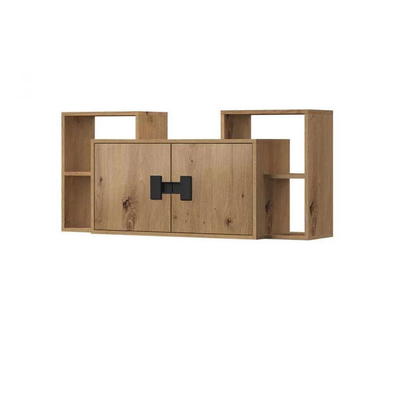 Függesztett polc BASHIRA 1 - tölgy / fényes artisan tölgy