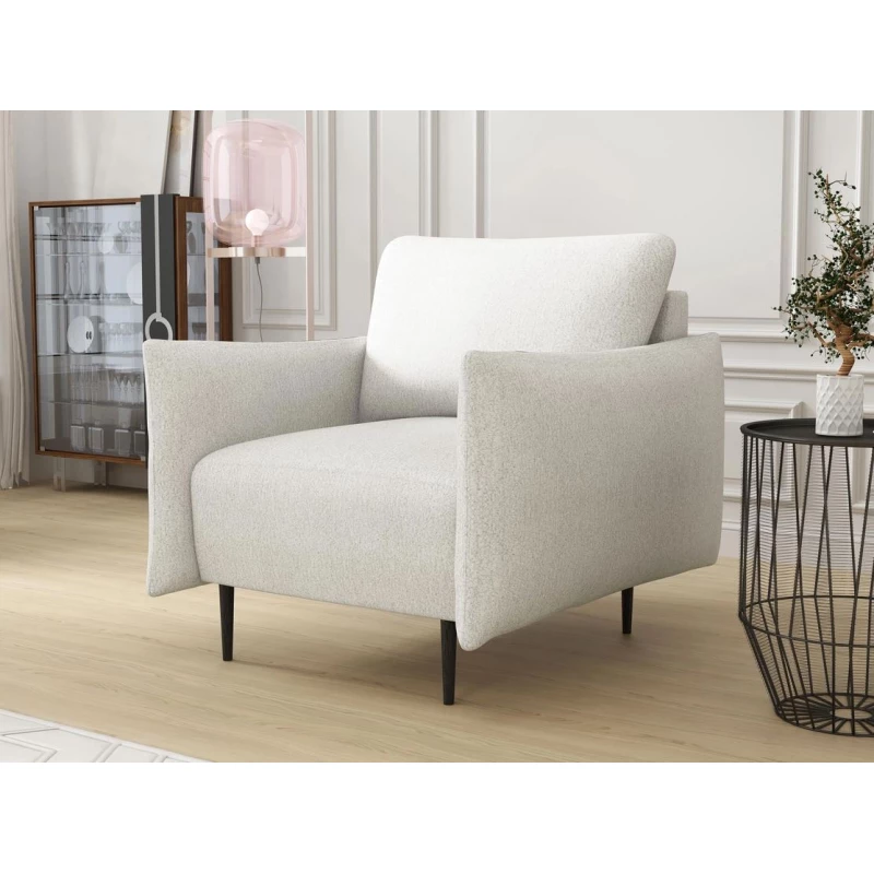 Modern fotel GROVE - fehér