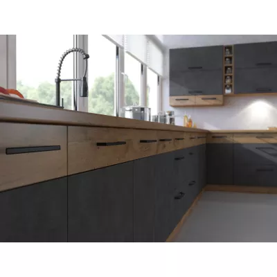 Konyhapult 230x60x3,8 cm MALIA - artisan tölgy, valódi felületkezelés