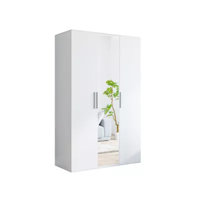 PETINA háromajtós szekrény - 120 cm, fehér